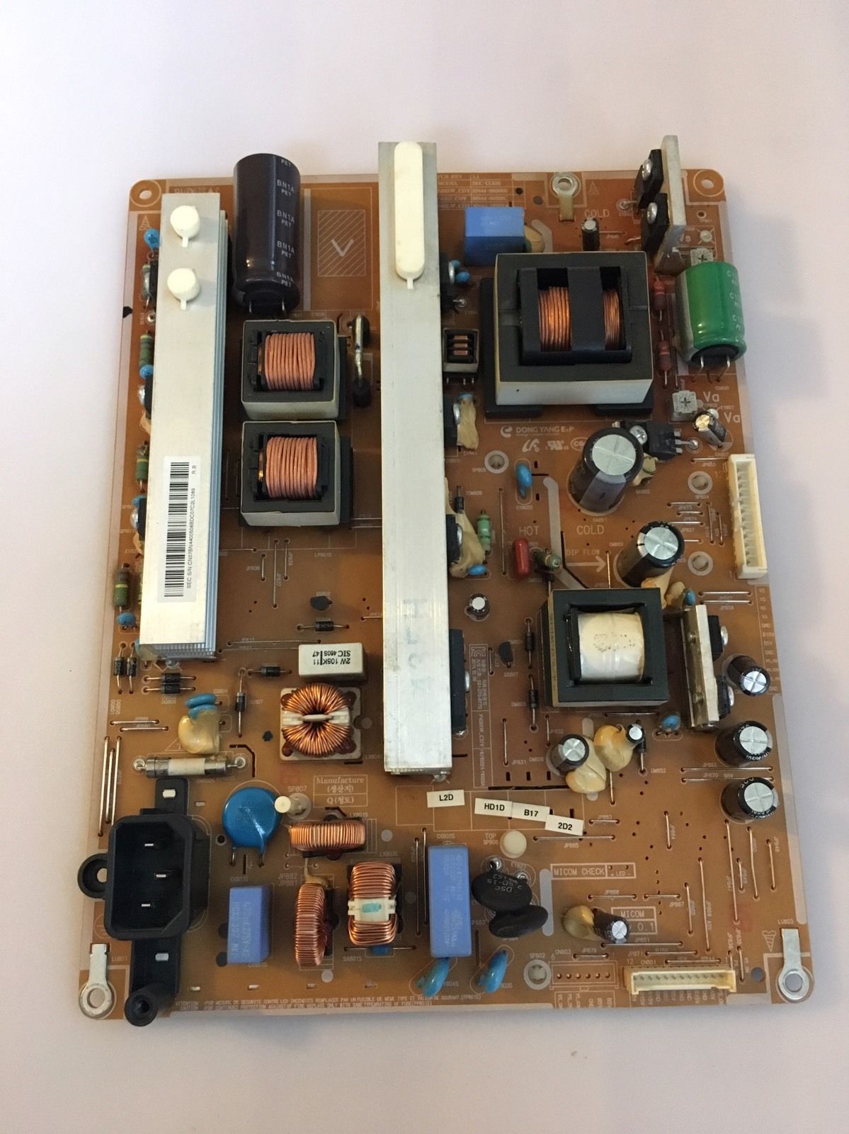 SAMSUNG PS43E450 TV - Power Supply Board BN44-00531A tested